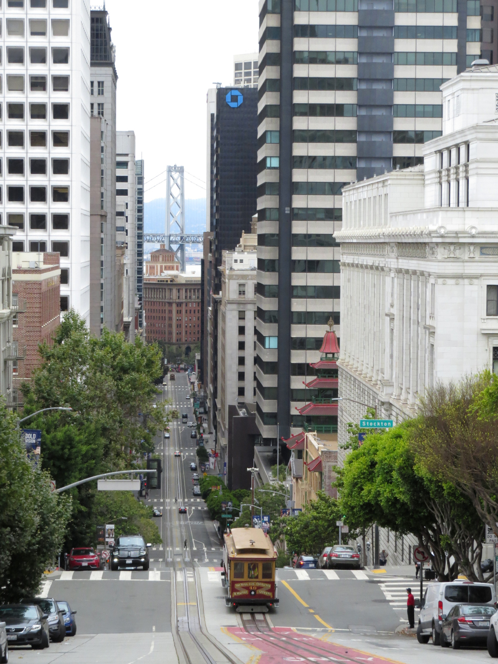 Сан-Франциско, область залива — Линии и инфраструктура кабельного трамвая