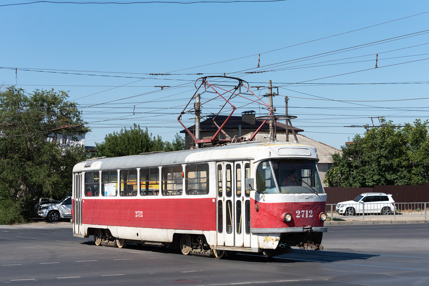 Wolgograd, Tatra T3SU (2-door) Nr. 2712