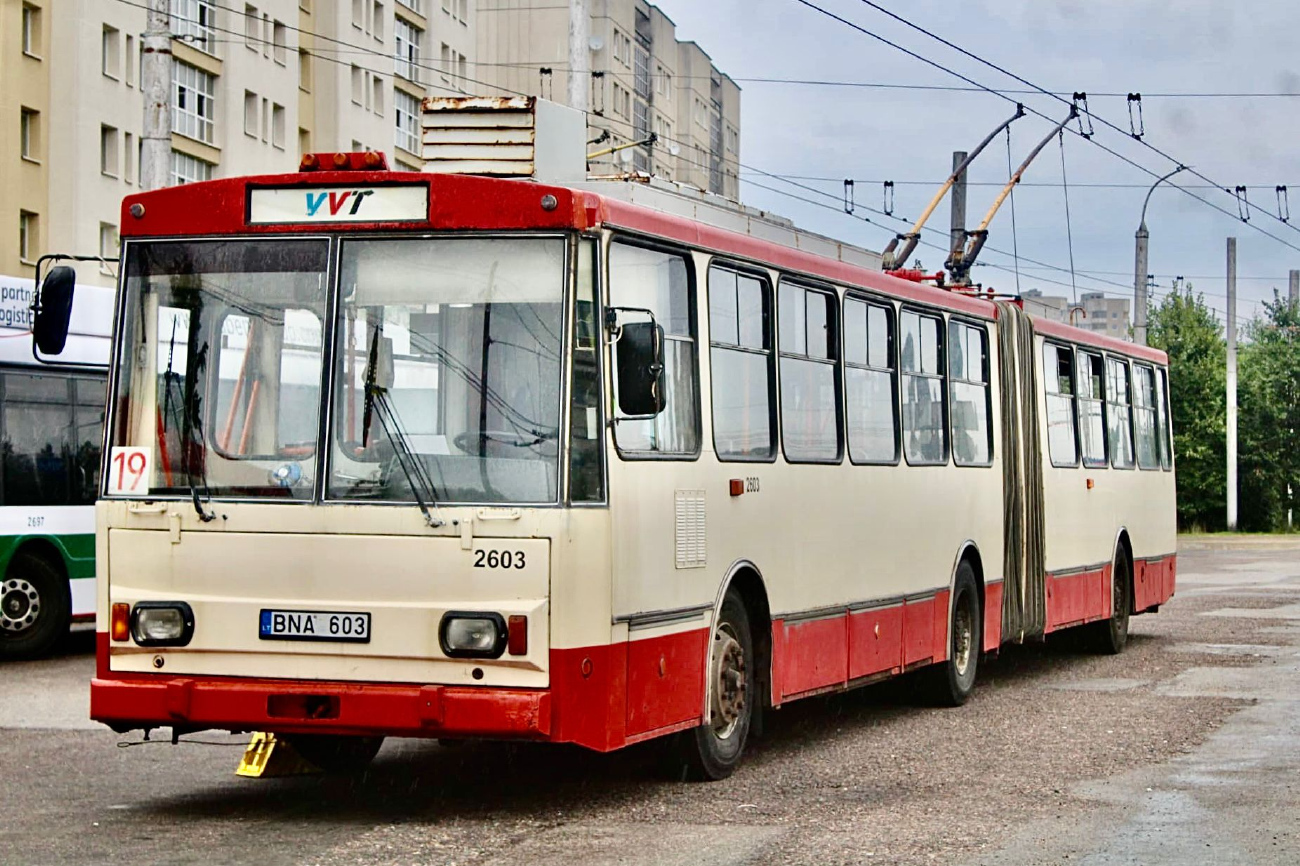 Вильнюс, Škoda 15Tr03/6 № 2603
