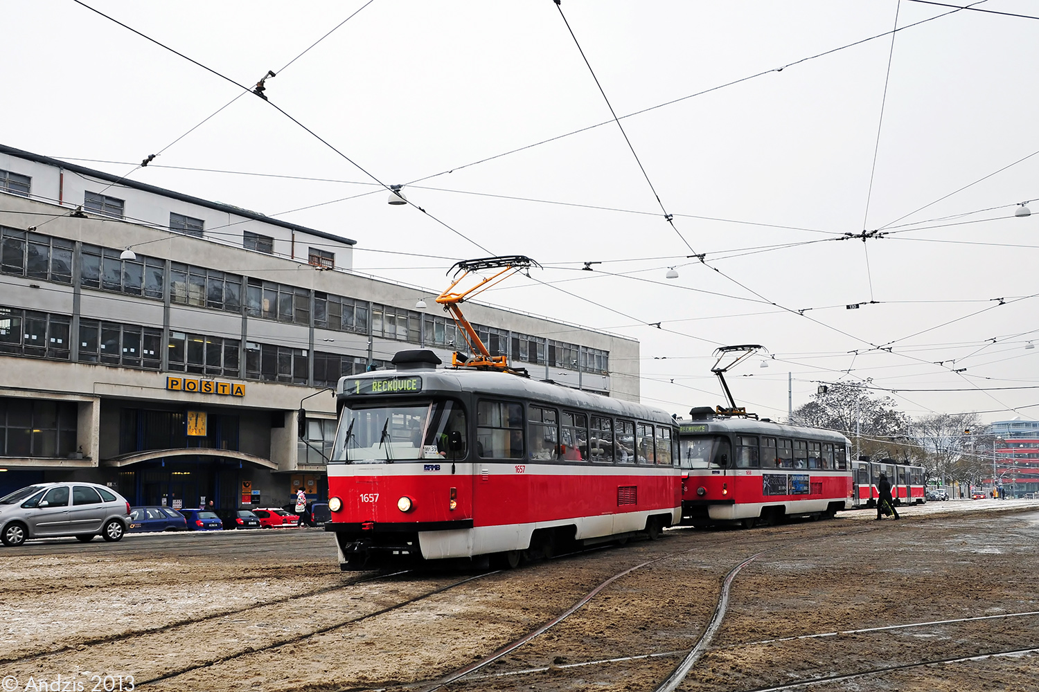 Брно, Tatra T3R.PV № 1657
