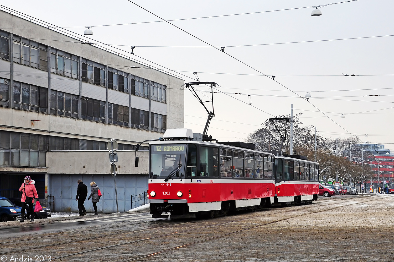 Brno, Tatra T6A5 # 1203