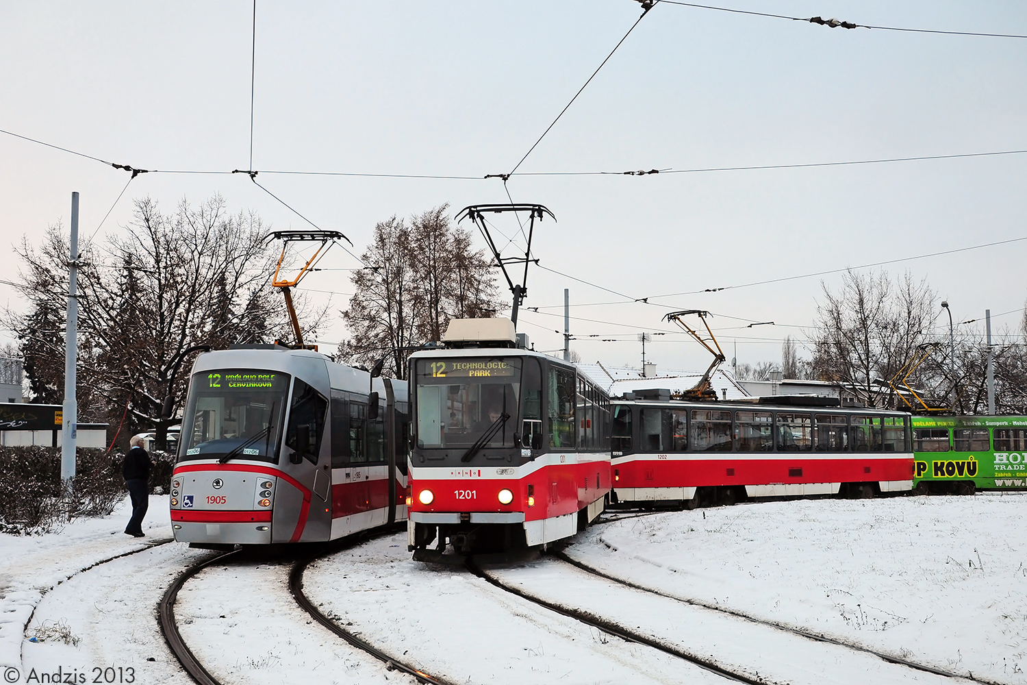 Брно, Tatra T6A5 № 1201