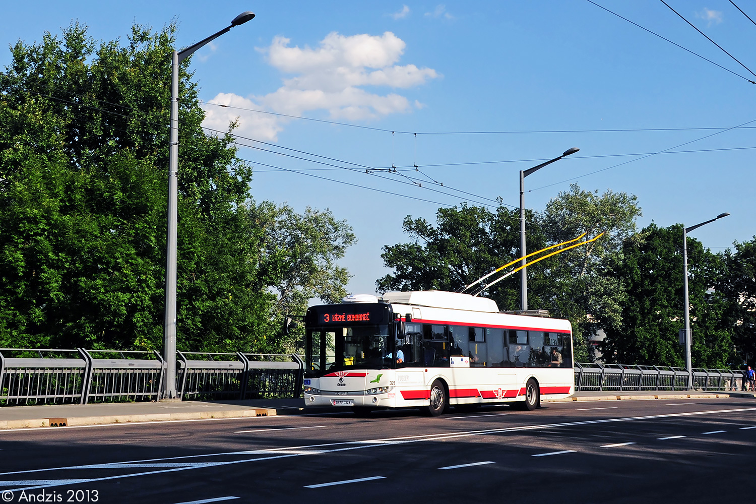 Пардубице, Škoda 26Tr Solaris III № 328