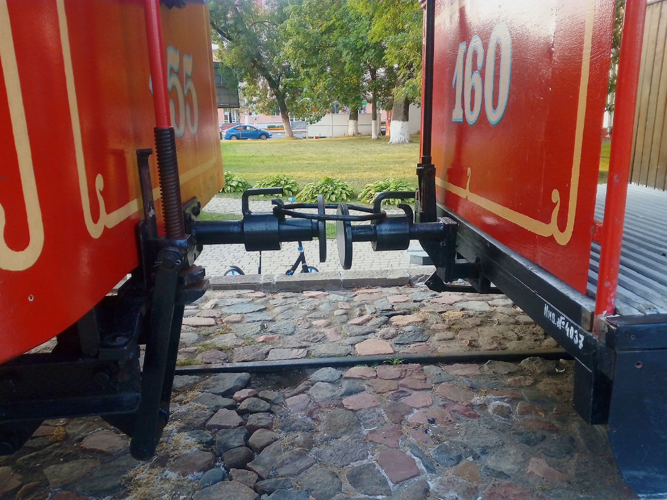 Витебск, Двухосный моторный вагон № 115; Витебск, Двухосный прицепной вагон № 160; Витебск — Разные фотографии