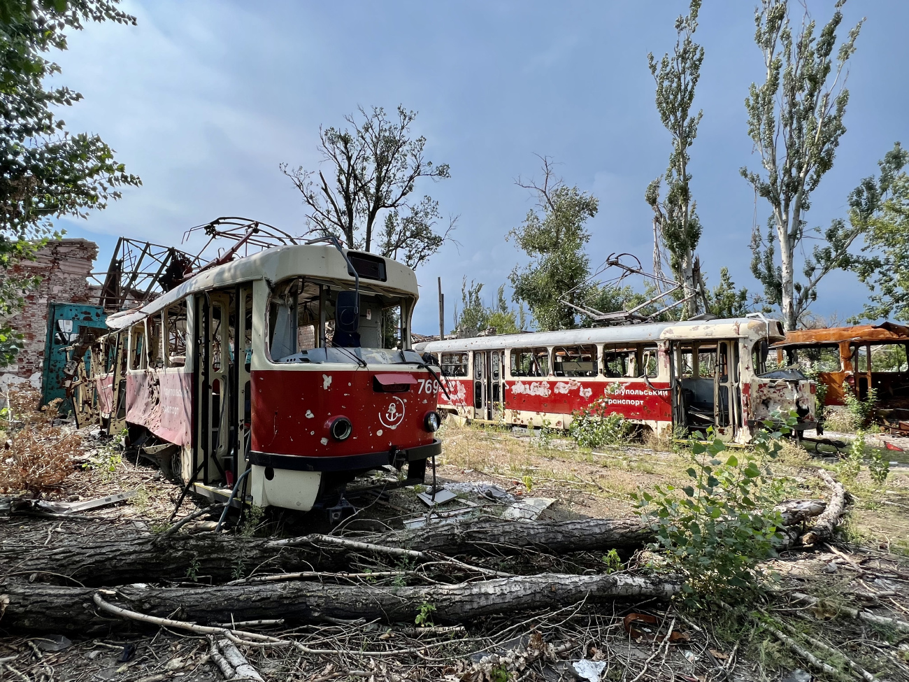 Мариуполь, Tatra T3SUCS № 769; Мариуполь — Последствия боевых действий 24.02.2022—20.05.2022