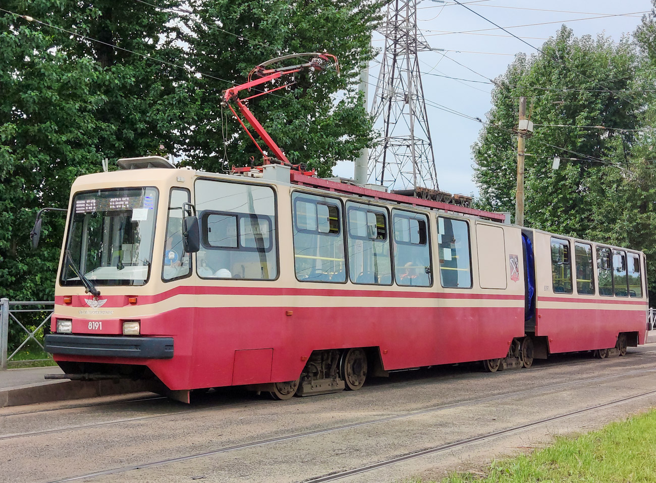 Санкт-Петербург, ЛВС-86К № 8191