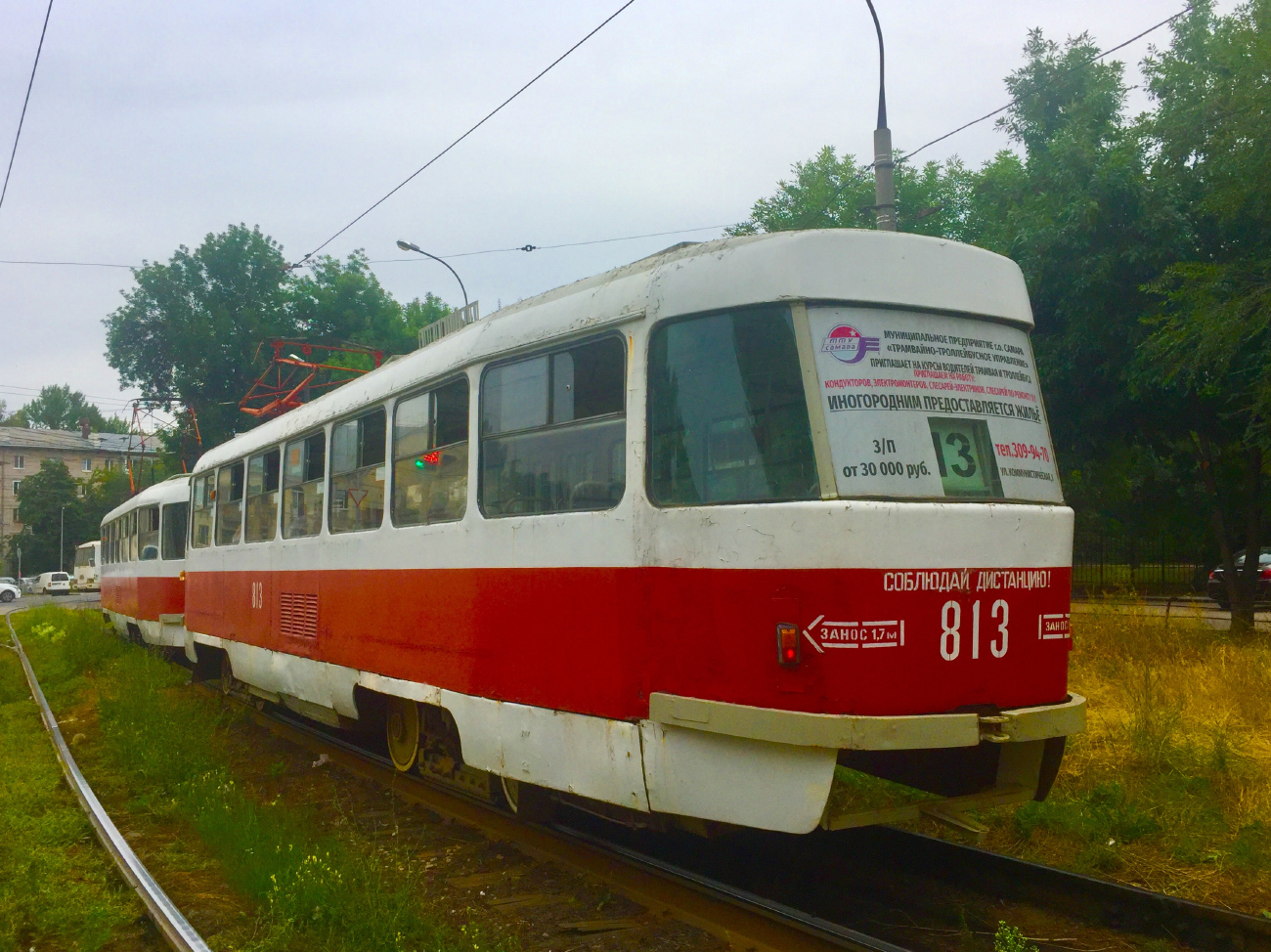 Samara, Tatra T3SU Nr 813