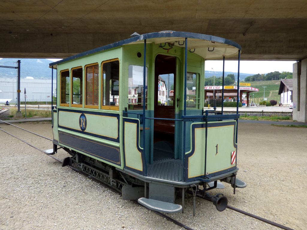 Neuchâtel, Horse car Br. 1 Neuchâtel, Horse car Br. 1