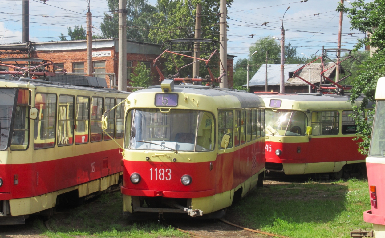 Ижевск, Tatra T3K № 1183