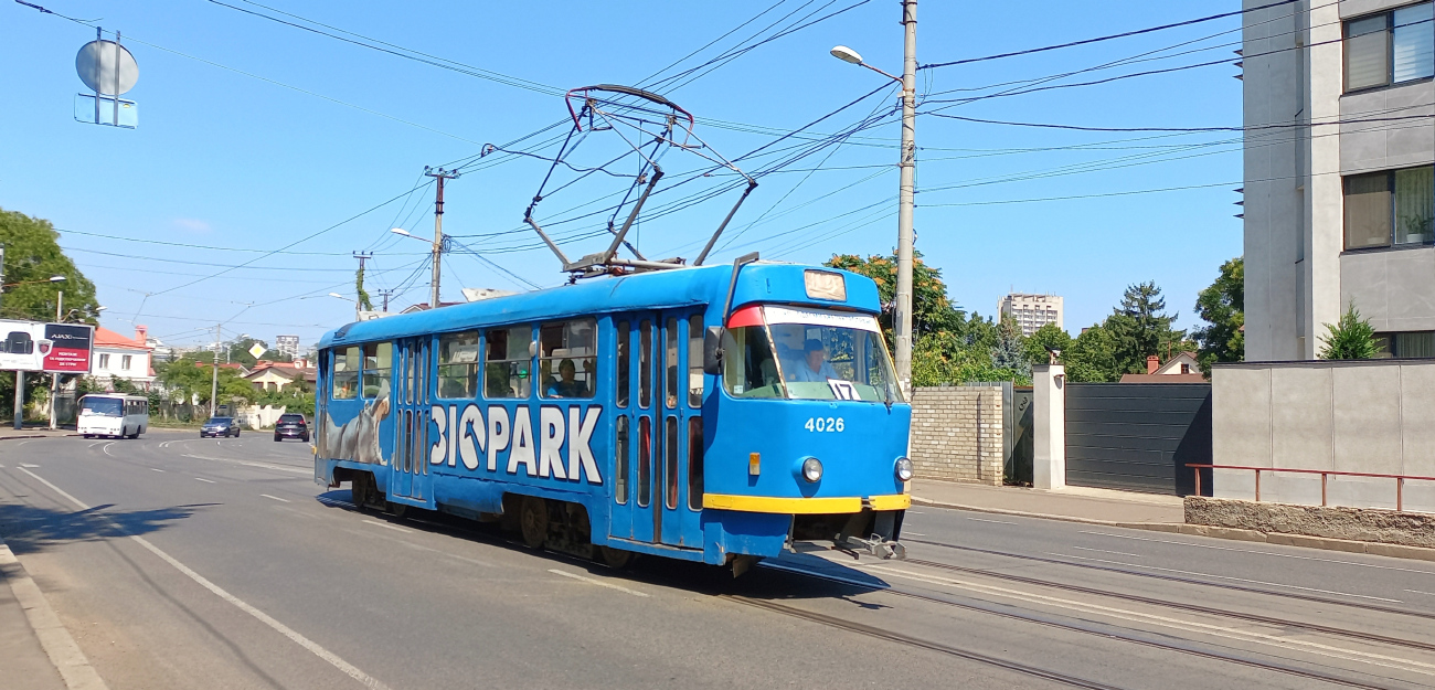 Одесса, Tatra T3R.P № 4026
