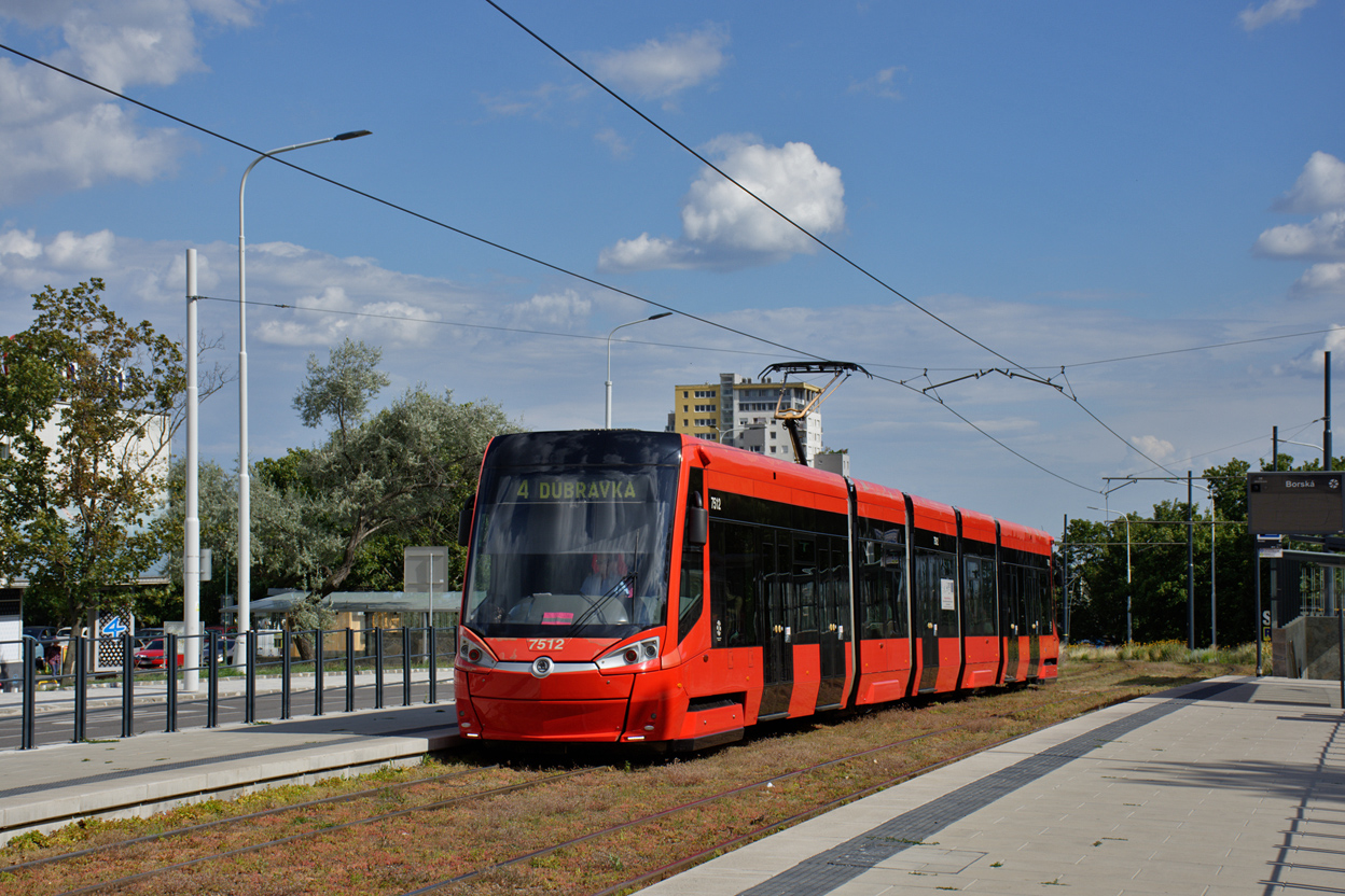 Братислава, Škoda 30T ForCity Plus № 7512