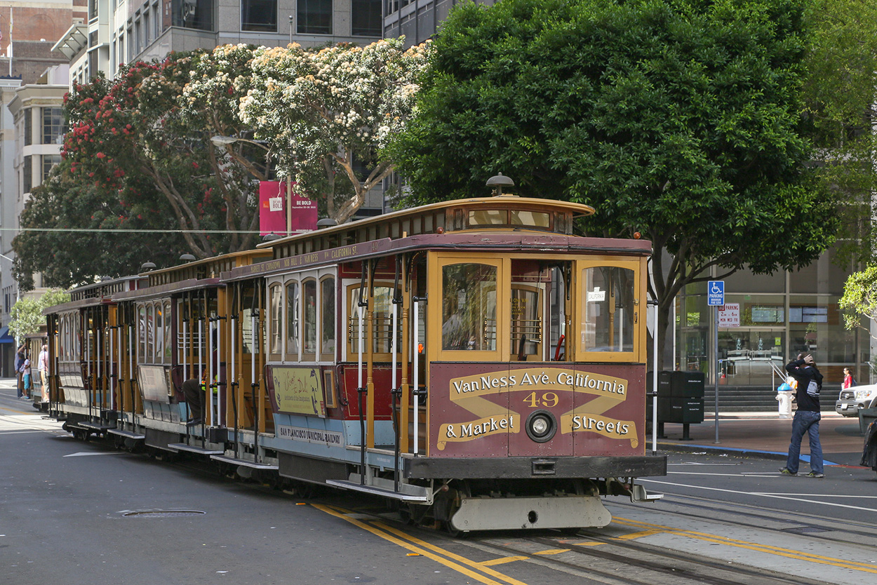 San Francisco Bay Area, Muni cable car № 49