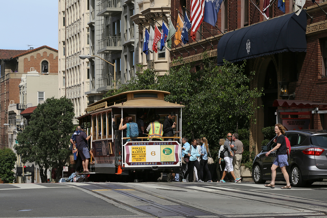 Сан-Франциско, область залива, Muni cable car № 6