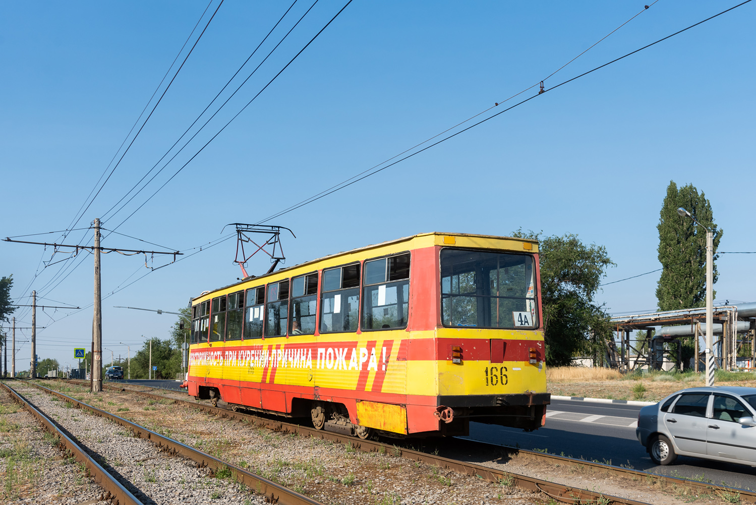 Волжский, 71-605 (КТМ-5М3) № 166