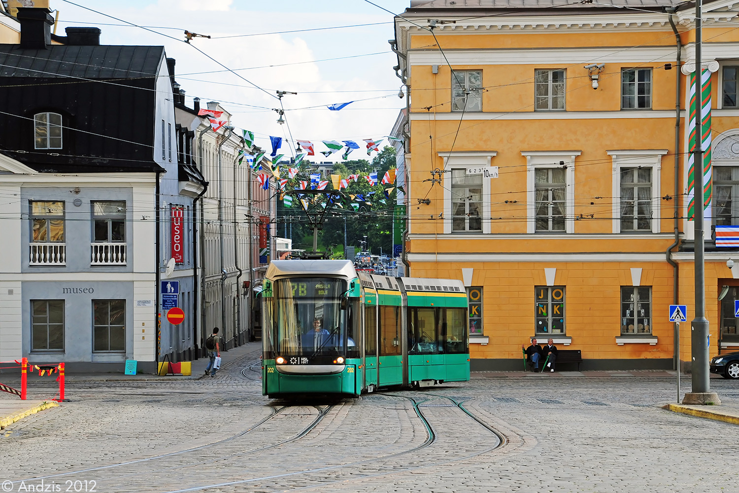 Helsinki — Espoo, Bombardier Variotram MLRV1 č. 202 Helsinki — Espoo, Bombardier Variotram MLRV1 č. 202