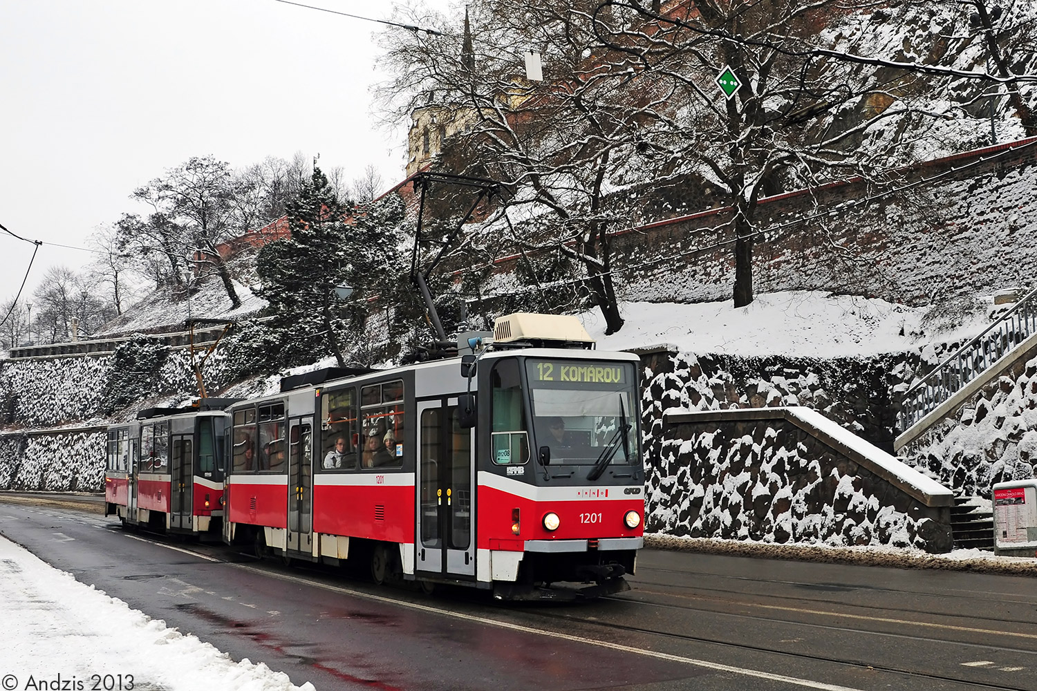 Брно, Tatra T6A5 № 1201