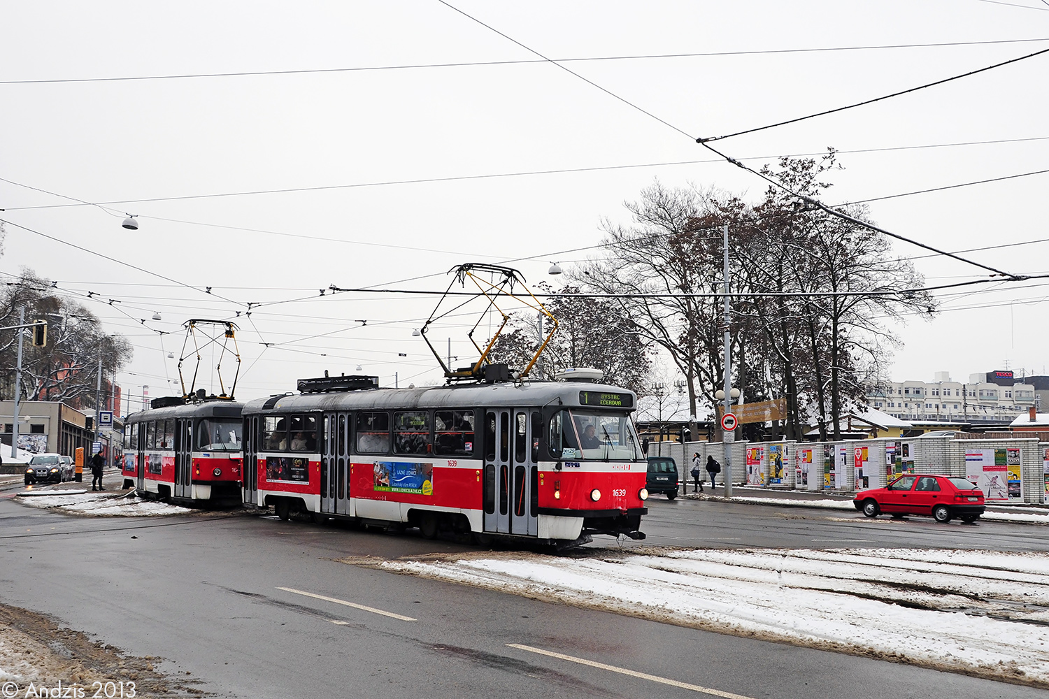 Брно, Tatra T3G № 1639