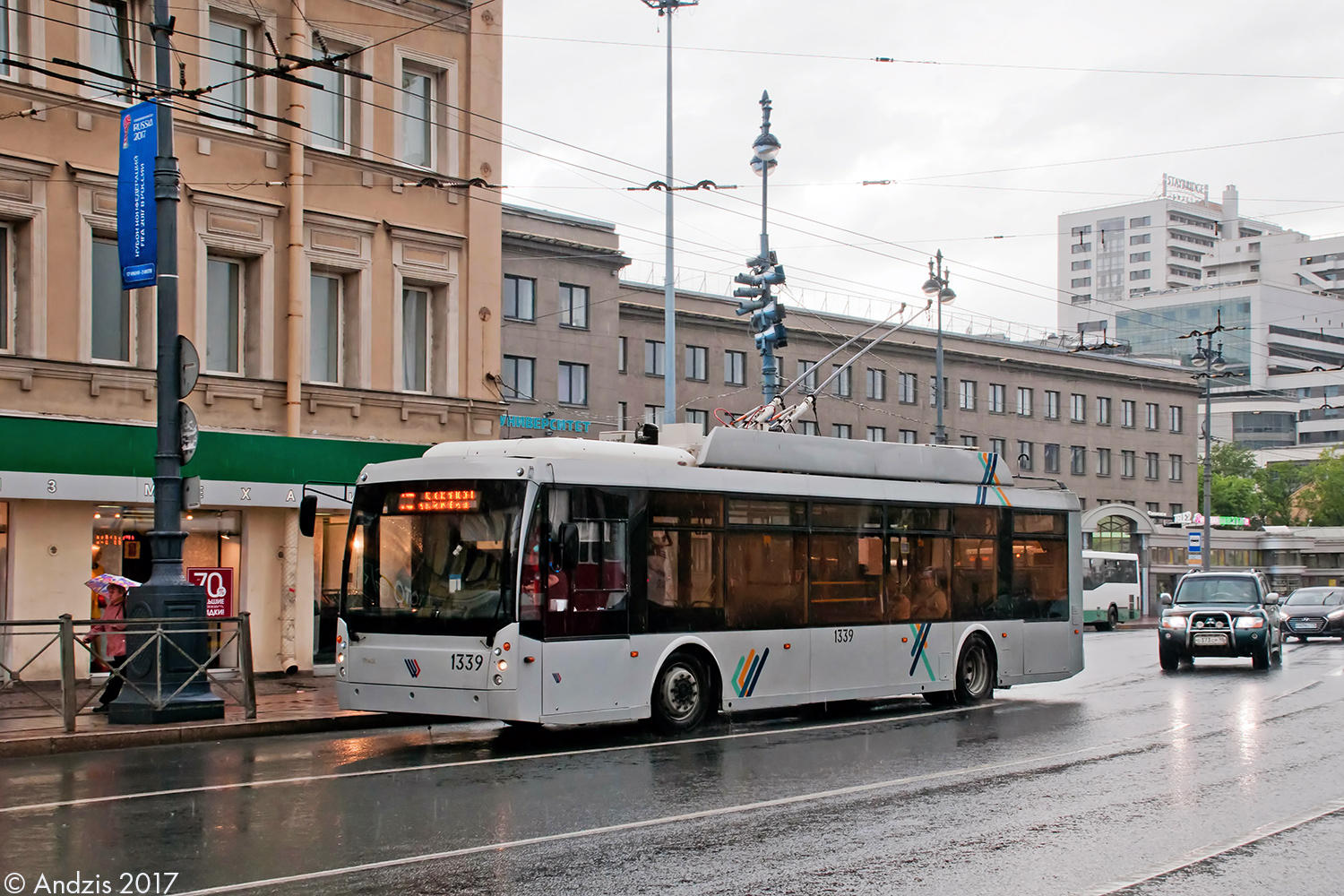 Sankt-Peterburg, Trolza-5265.00 “Megapolis” № 1339