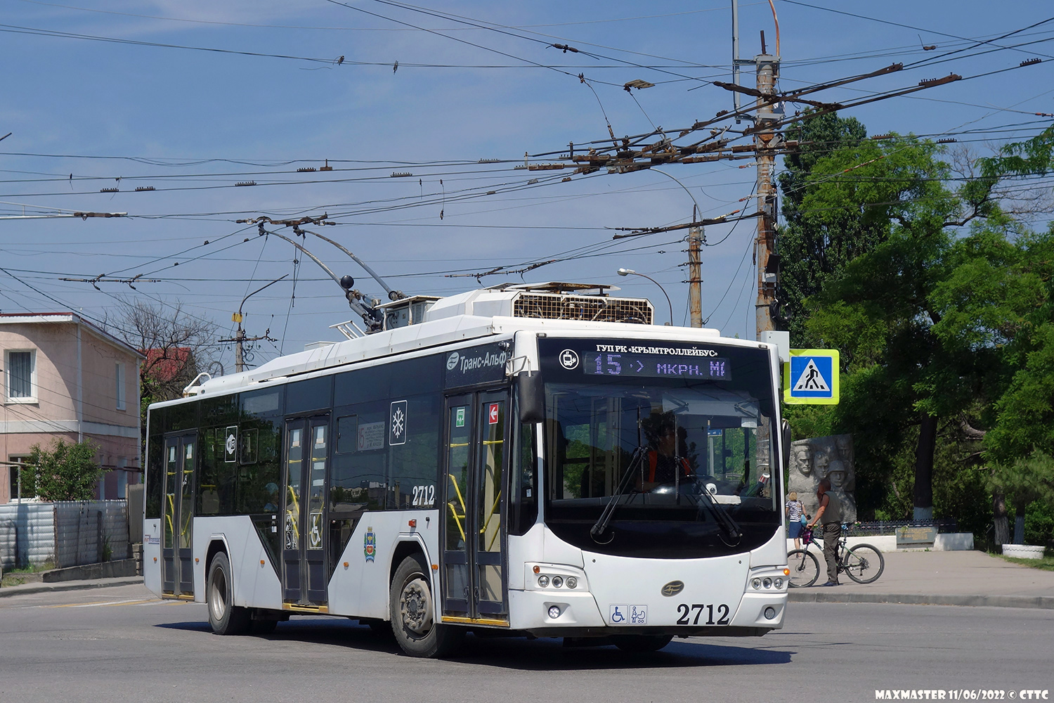 Krím-trolibusz, VMZ-5298.01 “Avangard” — 2712