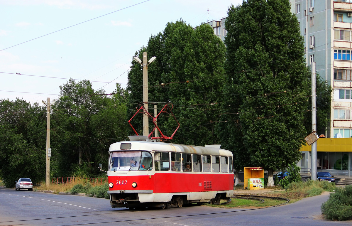 Volgograd, Tatra T3SU (2-door) № 2607