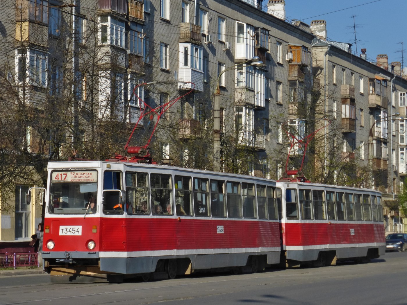 Нижний Новгород, 71-605 (КТМ-5М3) № 3454 Нижний Новгород, 71-605 (КТМ-5М3) № 3454