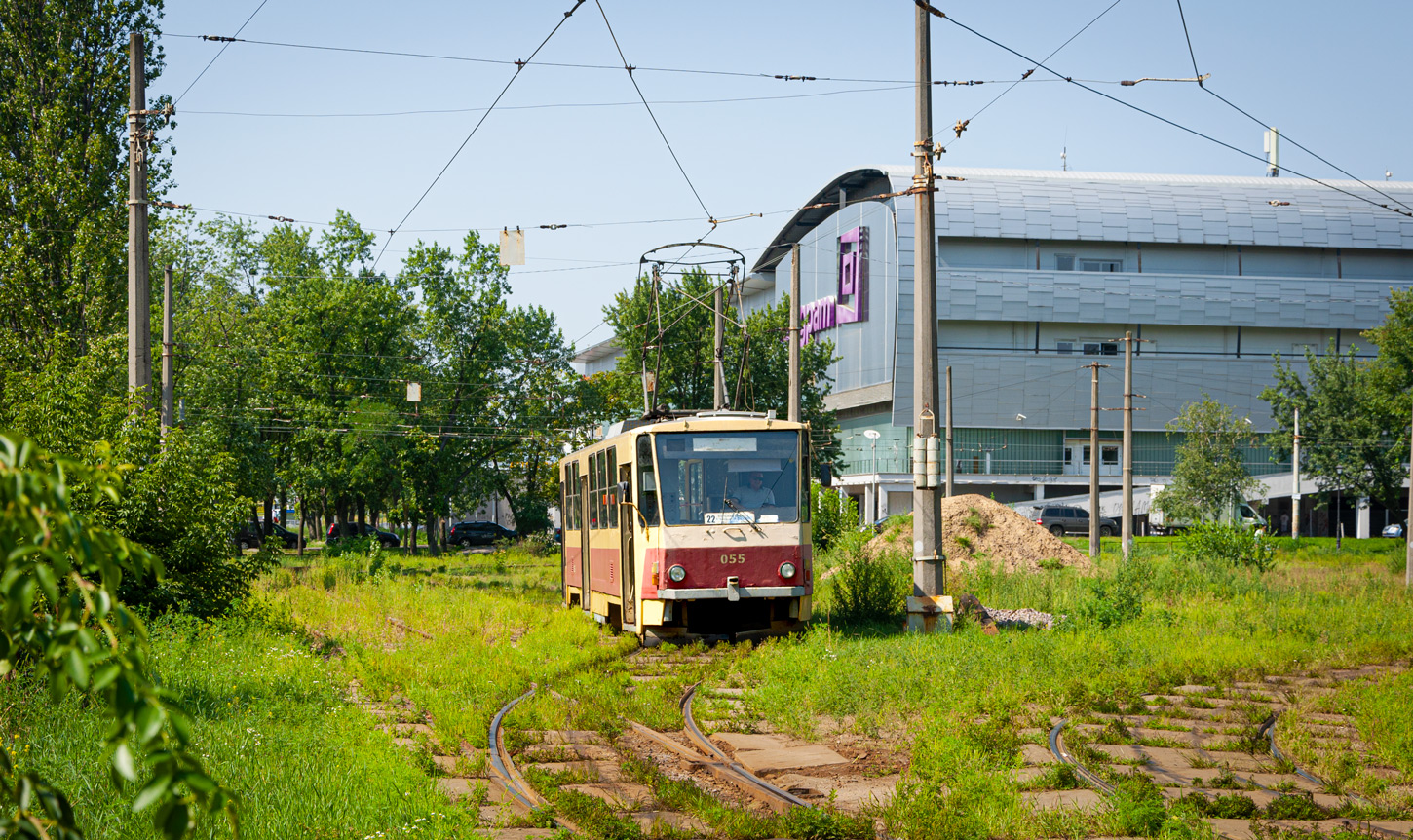 Киев, Tatra T6B5SU № 055