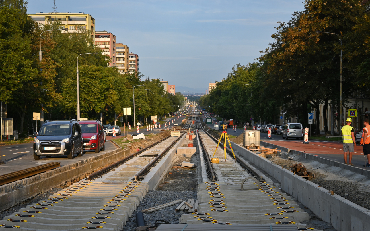 Острава — Трамвайные линии и инфраструктура Острава — Трамвайные линии и инфраструктура