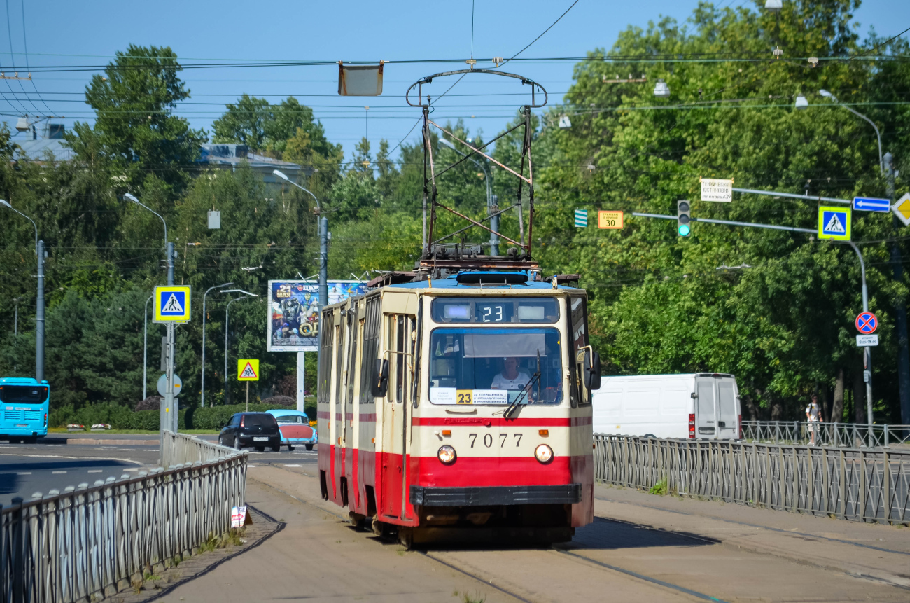 Санкт-Петербург, ЛВС-86К № 7077