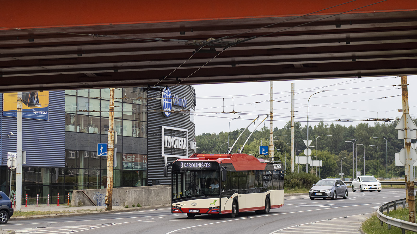 Wilno, Solaris Trollino IV 12 Škoda Nr 2747; Wilno — Planned service disruptions (detours) Wilno, Solaris Trollino IV 12 Škoda Nr 2747; Wilno — Planned service disruptions (detours)