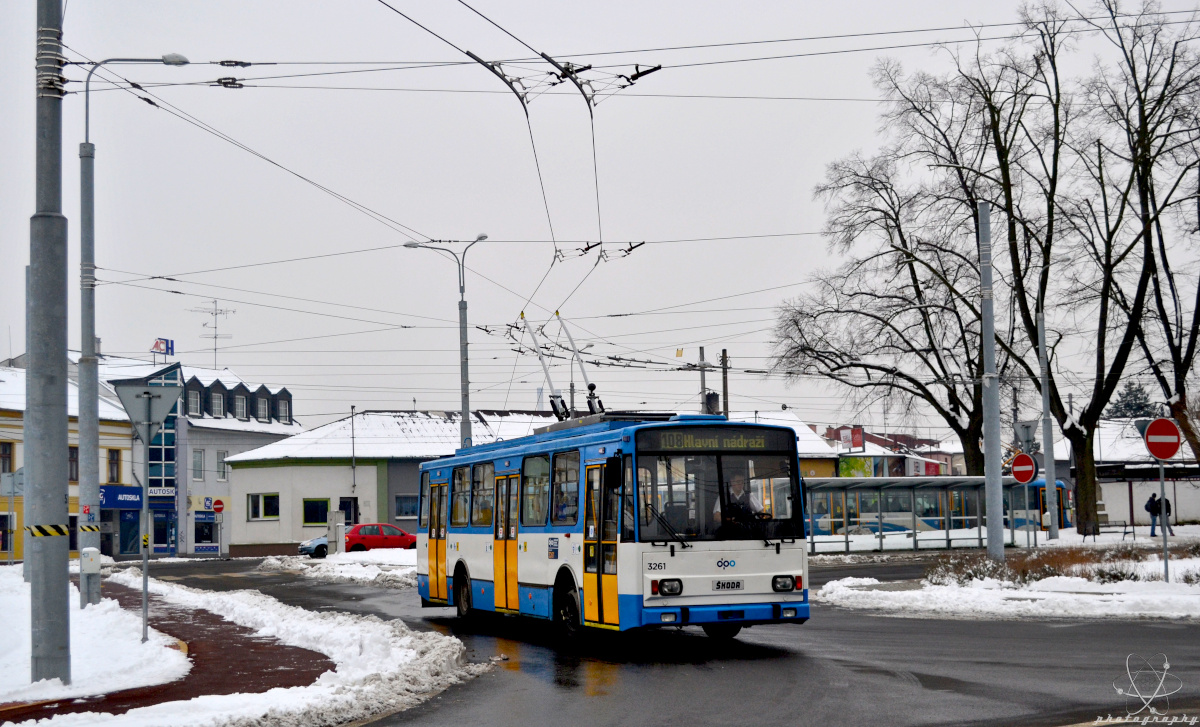 Острава, Škoda 14TrM № 3261; Острава — 10.2.2018 — (Прощальная) поездка с троллейбусами 14TrM 3261 и 15TrM 3511
