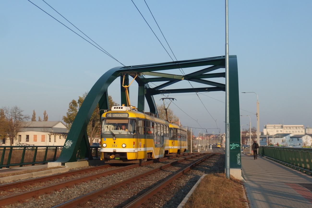 Пльзень, Tatra T3R.PLF № 321