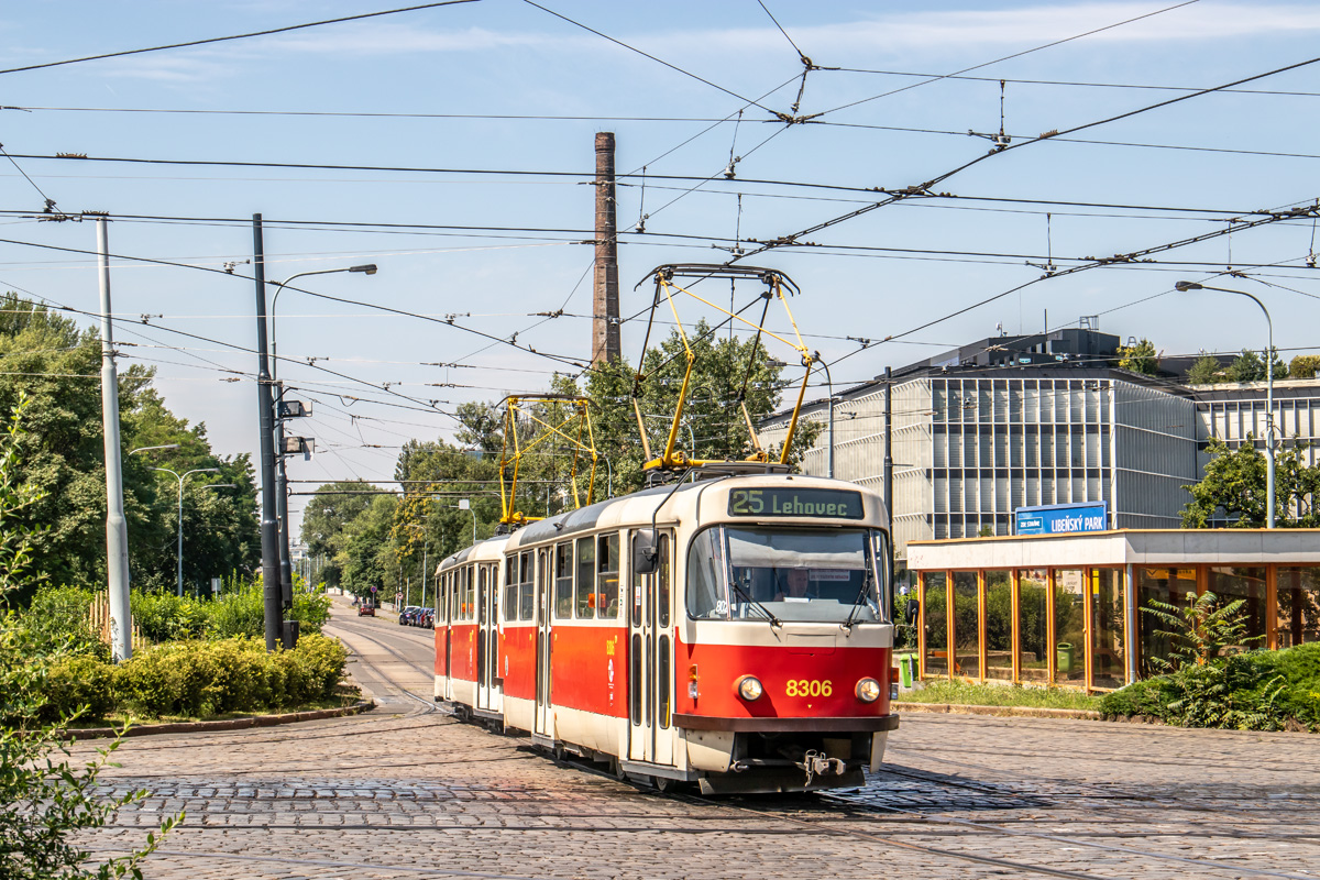 Прага, Tatra T3R.P № 8306