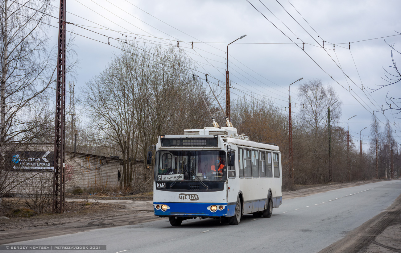 Петрозаводск, ЗиУ-682Г-016.02 (обр. 2013) № 375
