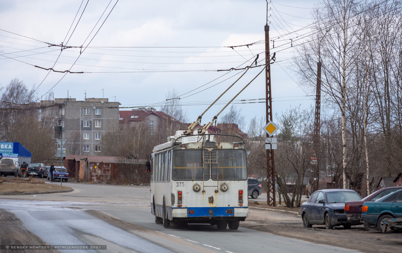 Петрозаводск, ЗиУ-682Г-016.02 (обр. 2013) № 375