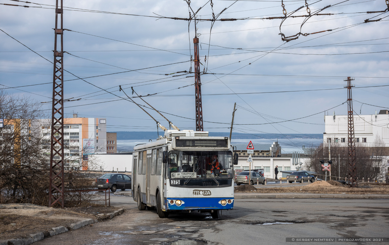 Петрозаводск, ЗиУ-682Г-016.02 (обр. 2013) № 375