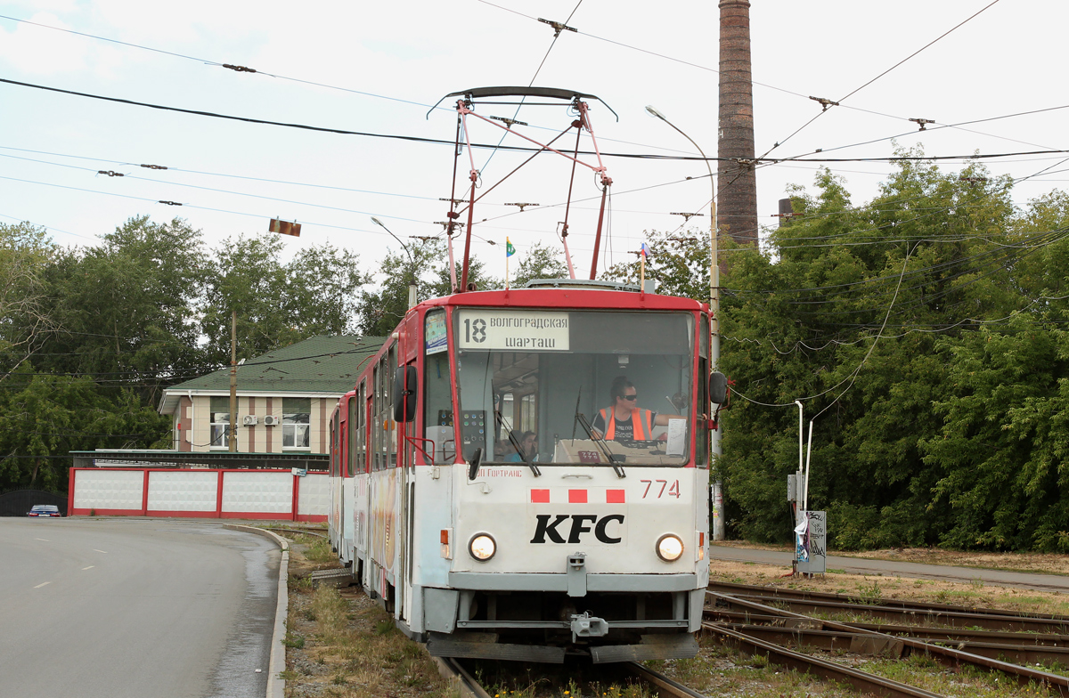 Екатеринбург, Tatra T6B5SU № 774