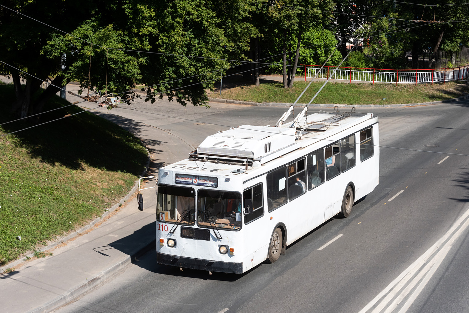 Йошкар-Ола, ЗиУ-682ГМ1 (с широкой передней дверью) № 310