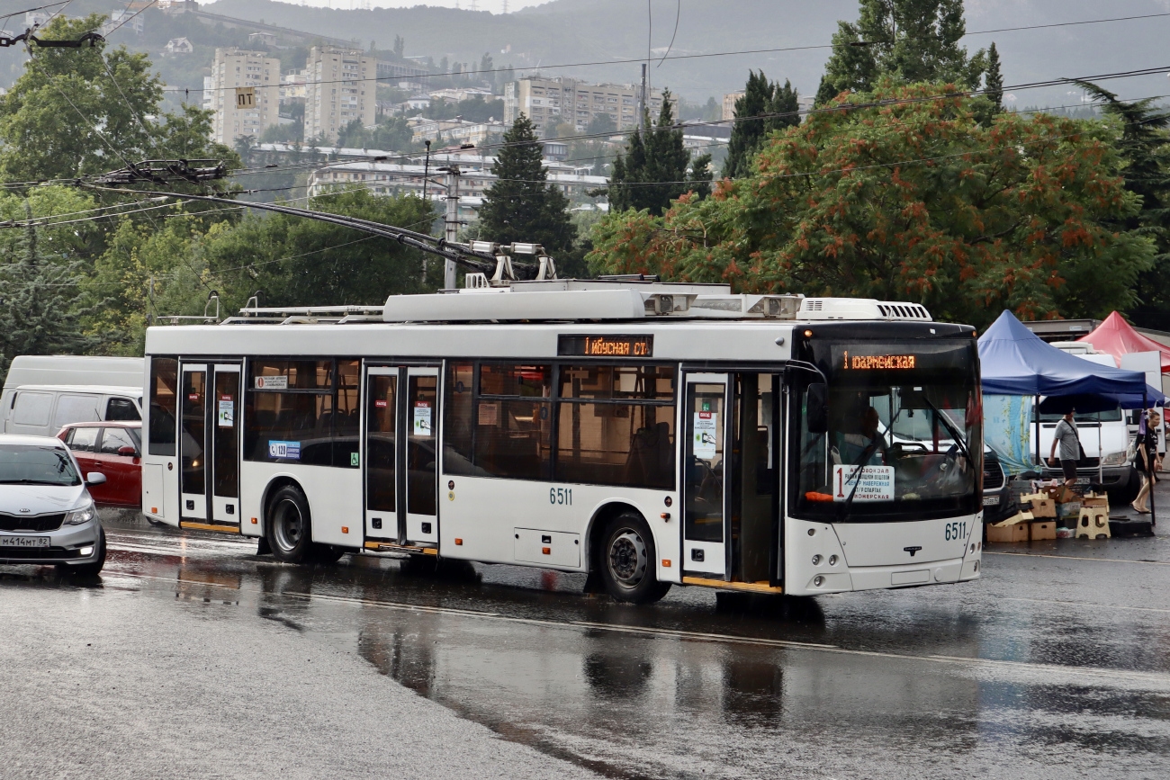 Крымский троллейбус, СВАРЗ-МАЗ-6275 № 6511