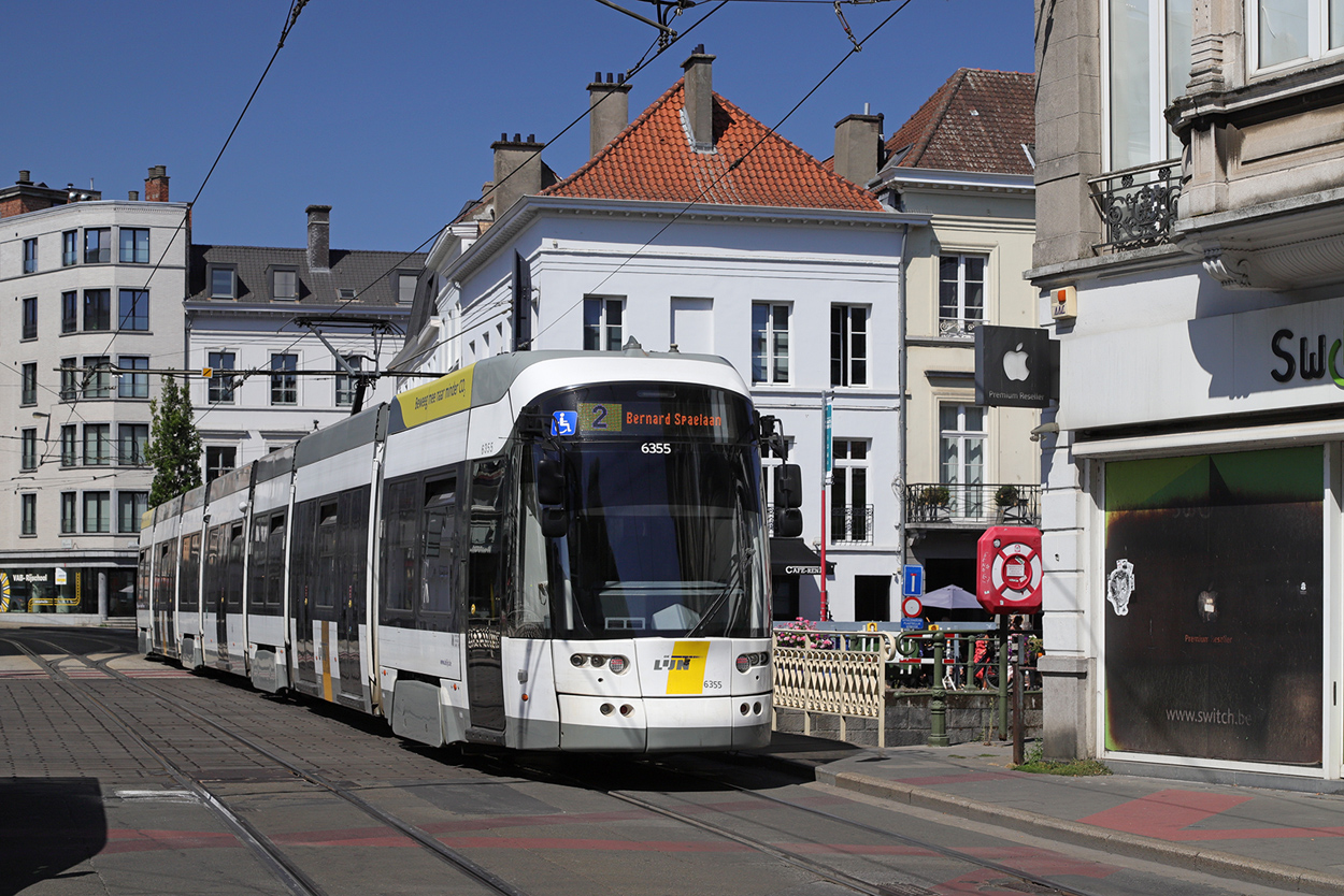 Гент, Bombardier Flexity 2 № 6355 Гент, Bombardier Flexity 2 № 6355
