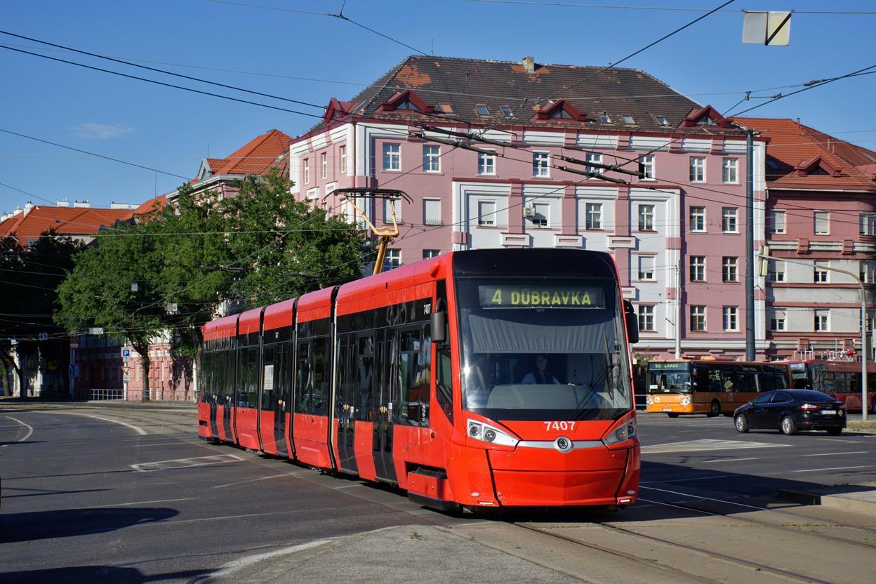Братислава, Škoda 29T ForCity Plus № 7407