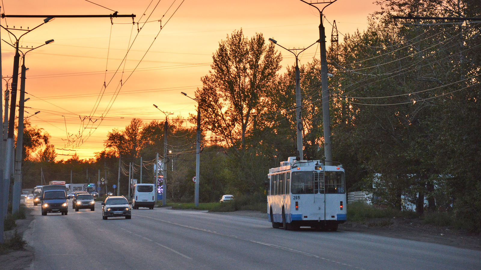 Омск — Троллейбусные линии — Левый Берег