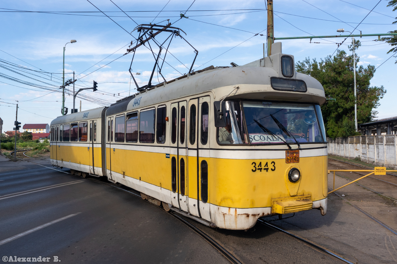 Timișoara, Hansa GT4b # 3443 Timișoara, Hansa GT4b # 3443