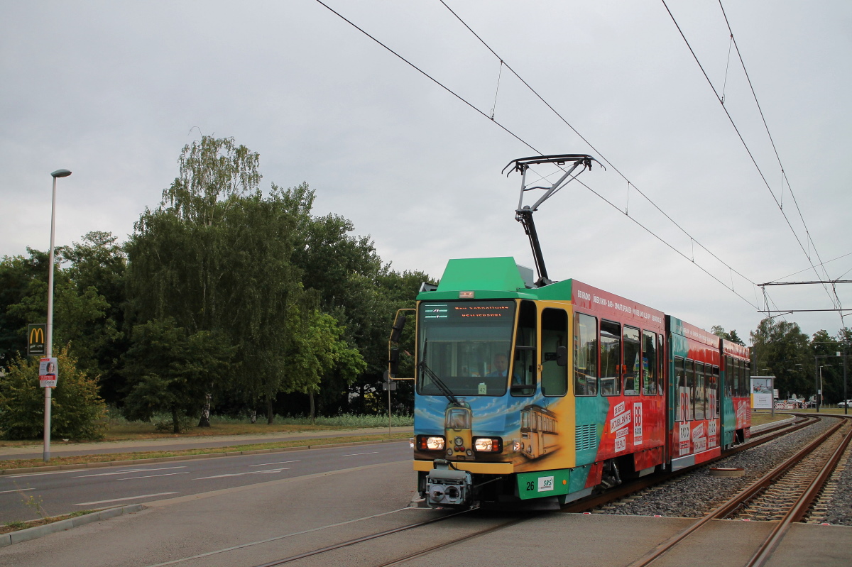 Котбус, Tatra KTNF6 № 26