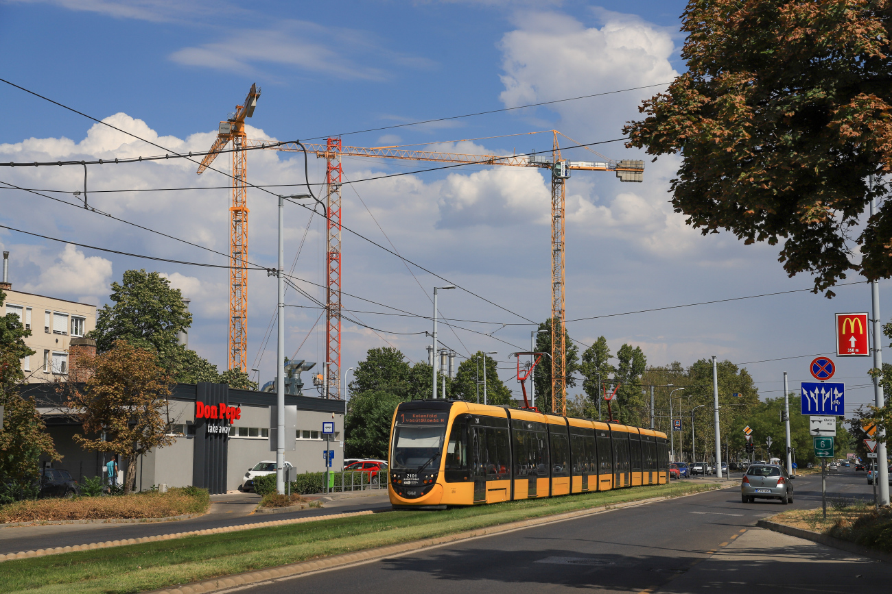 Budapest, CAF Urbos 3 N°. 2101