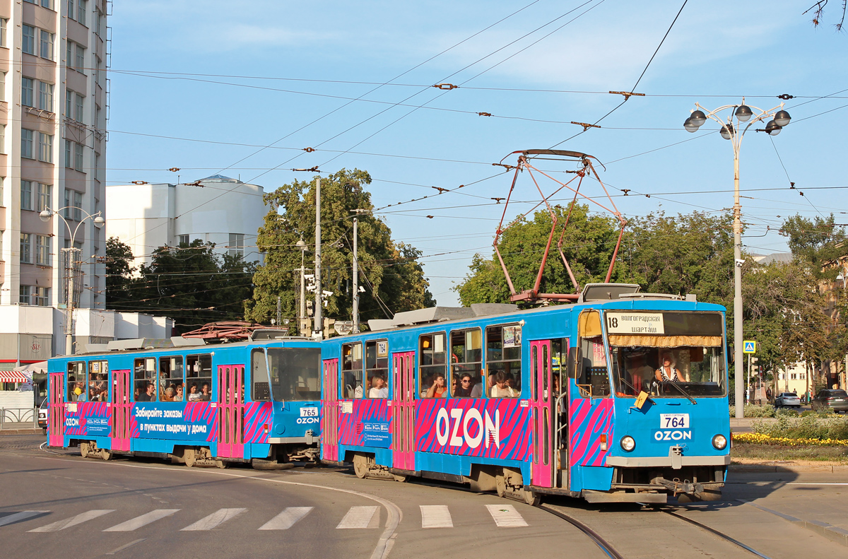 Екатеринбург, Tatra T6B5SU № 764