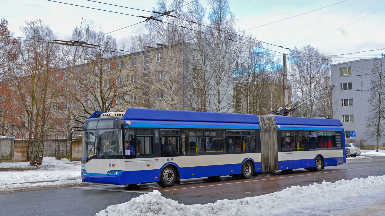 Рига, Solaris Trollino II 18 Ganz № 16251