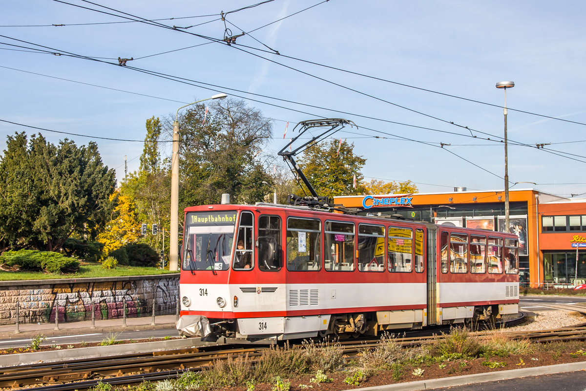 Гота, Tatra KT4DC № 314