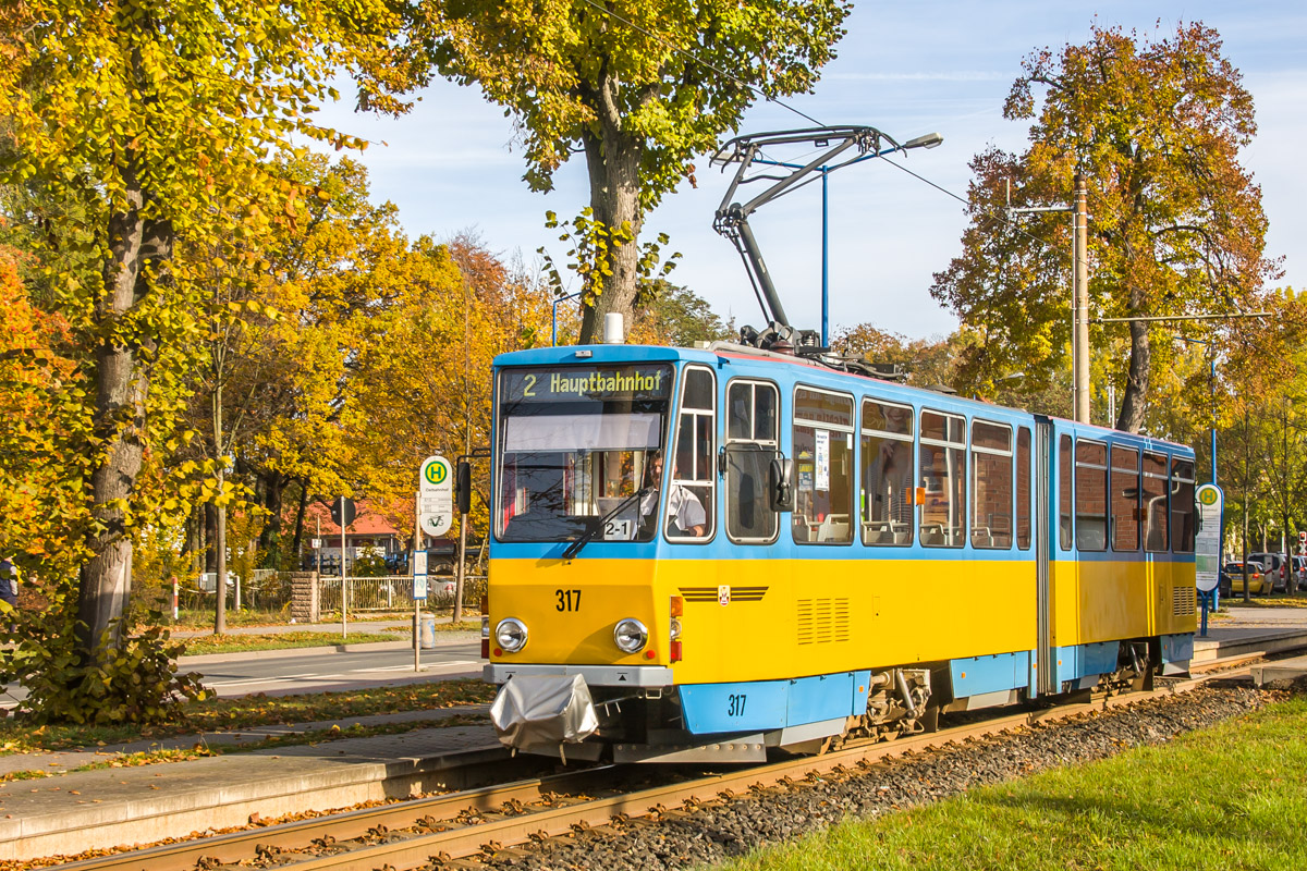Гота, Tatra KT4DC-Z № 317