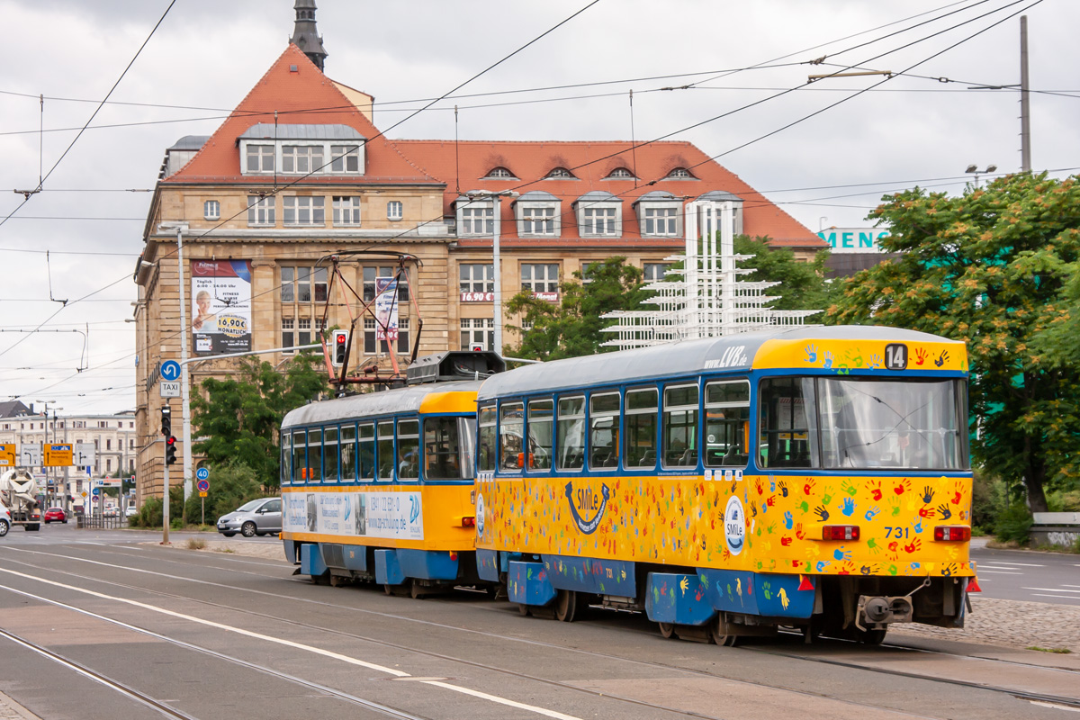 Лейпциг, Tatra B4D-M № 731