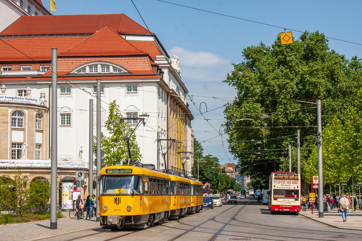 Дрезден, Tatra T4D-MT № 224 247